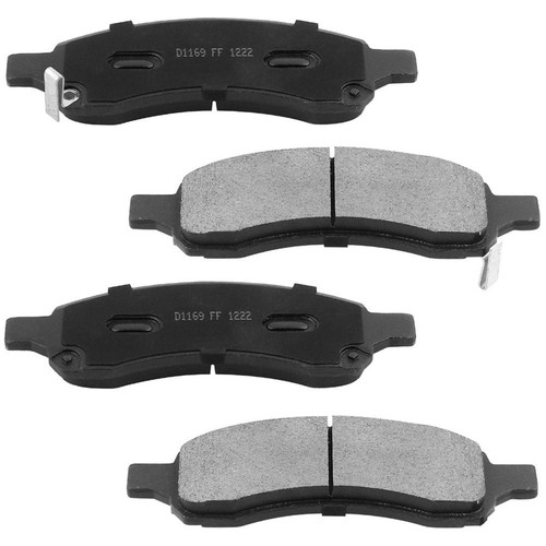 Front Disc Brake Rotors and Ceramic Brake Pads For Buick Enclave Chevy Traverse - Picture 31 of 33