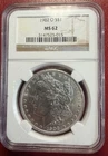 1902-O Morgan Silver Dollar. NGC MS-62. Free Shipping