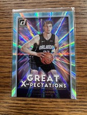 2021-22 Donruss #12 Franz Wagner Great X-pectations Holo Teal Laser