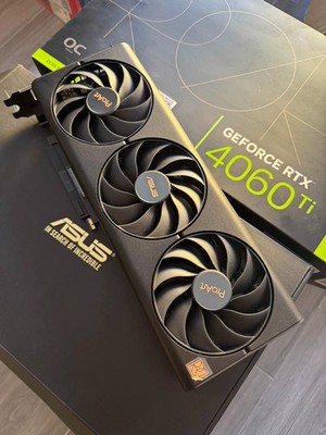 ASUS ProArt GeForce RTX 4060 Ti 16GB OC GDDR6 Designer Video Card PCIe 4.0