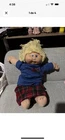 Cabbage Patch Kids 16in Soft Body Doll Blonde Hair Signed PA-1044