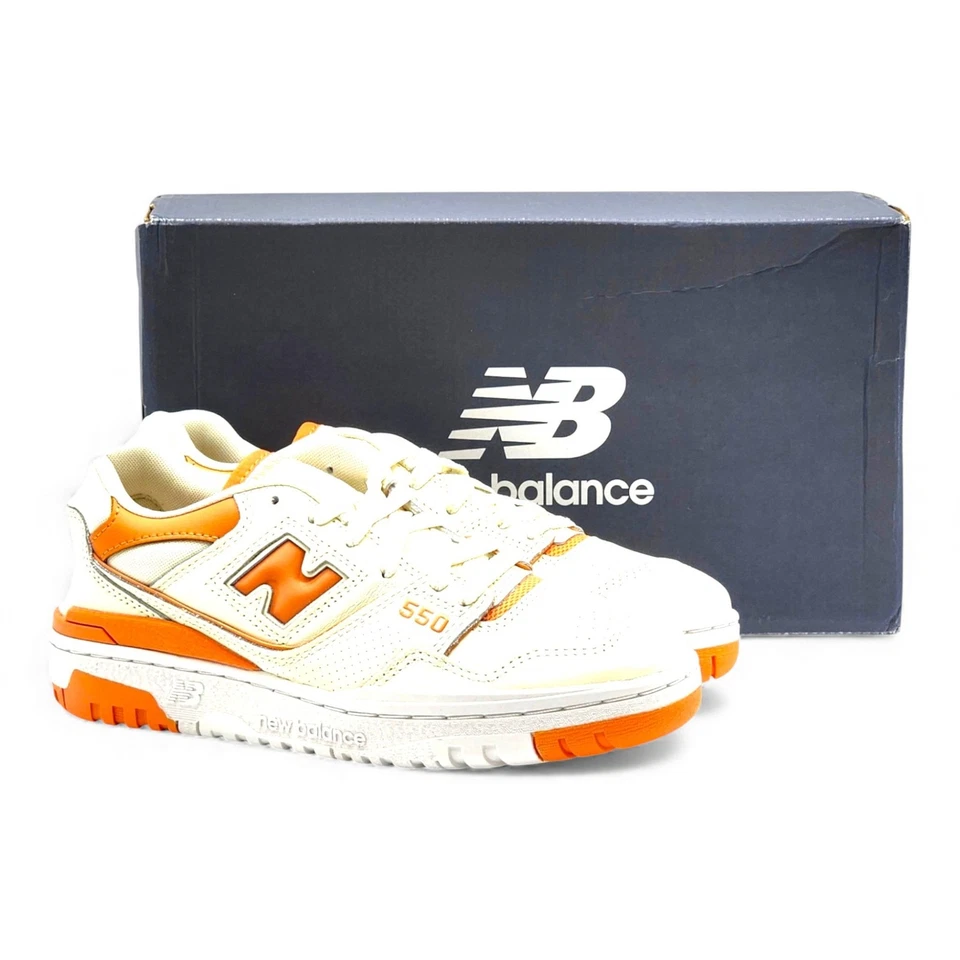 New Balance 550 BBW550AJ Lifestyle Cuero Mujer Zapatillas Eu 38 US 7.5 - Nuevas - Imagen 2 de 4