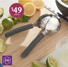 PH Manual Citrus Juicer Hand Press, Metal/Plastic, Silver/Gray, 10044 — photo 1