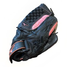 Mizuno GPP1155 Softball Glove 11.5  Black  Pink Jennie Finch Model RHT