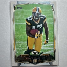 Topps 2014 Davante Adams Green Bay Packers Rookie Football Card #337. rookie card picture