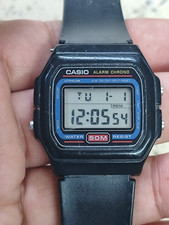 Vintage Casio W-71 Digital Chrono Watch Mod QW- 549 Working- Korea. Y