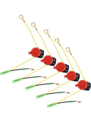 #ad 5 Pack Kill Switch Honda GX120 GX160 GX200 GX240 GX390Stop Switch 36100 ZE1 015 $9.91