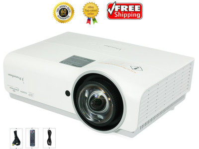 Promethean PRM-45 DLP Projector Short Throw 3150 Lumens PC 3D Ready 4k HDMI