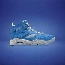 🔥 New Jordan Flight Club '91 Legend Blue Pure Platinum Sail Hydrogen Blue 7Y