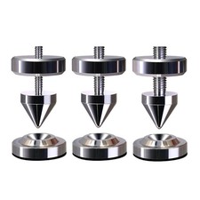Premium 304 Stainless Steel HiFi Speaker Spikes for Sound Enhancement