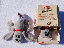 Vintage Pound Puppies Newborns With Outfit Tonka 1986 Lot of 2