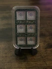 🔥 6 - Sequential Serial# Geiger 1 Gram Bars In Custom Capsule ! 999 Silver