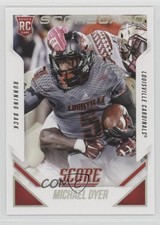 2015 Score Rookie Scorecard Michael Dyer #377 0v3