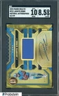 2023 Gold Standard #212 Jahmyr Gibbs RPA RC Patch /199 SGC 8.5 w/ AUTO 10