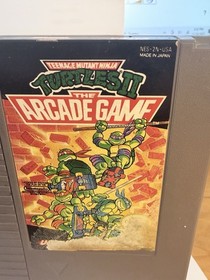 Teenage Mutant Ninja Turtles + TMNT II NES Lot &ndash; Tested &ndash; Cart Only