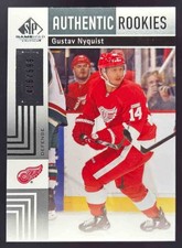 2011 SP Game Used Gustav Nyquist /699 #175 Art Rare RC Red Wings