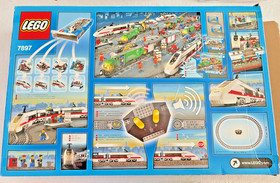 Lego City Train 7897 - Complete with box, manuals and EXTRA TRACK