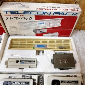 Junk SEGA MARK 3 III Console w/ Box, AC Adapter + Telecom Pack No RF Cable Japan