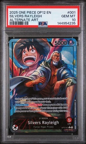 Silvers Rayleigh 001 PSA 10 One Piece Alternate Art