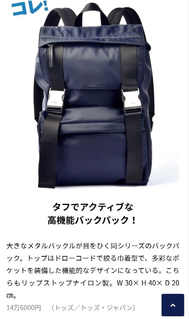 Tod's backpack Japan - image 2