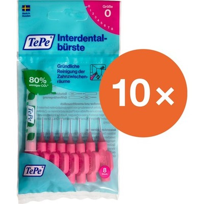TePe Interdentalbürsten Original 0,4 mm 10 x 8 Stk.
