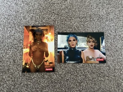 Supreme SS18 Nan Goldin Sticker Set