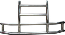 Deer Guard Grille Guard 3-Tier with Round Tube | 201 Stainless Aftermarket