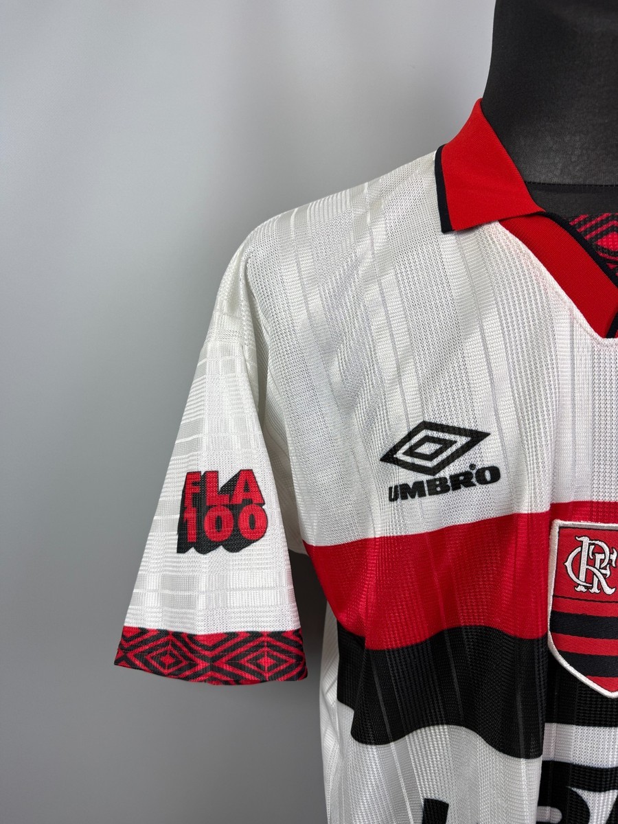 FLAMENGO 1995 1996 AWAY SHIRT BRAZIL FOOTBALL SOCCER JERSEY UMBRO