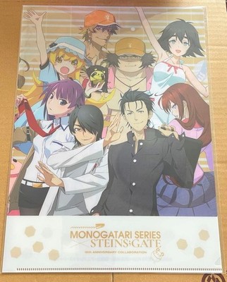 Steins;Gate Monogatari Series Clear File Collaboration All-over pattern