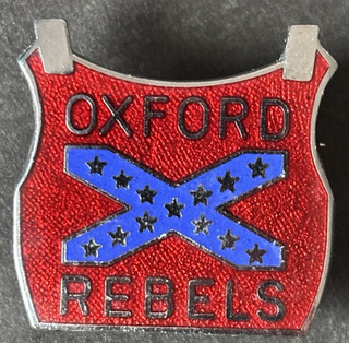 OXFORD REBLES 1975 SILVER SPEEDWAY BADGE