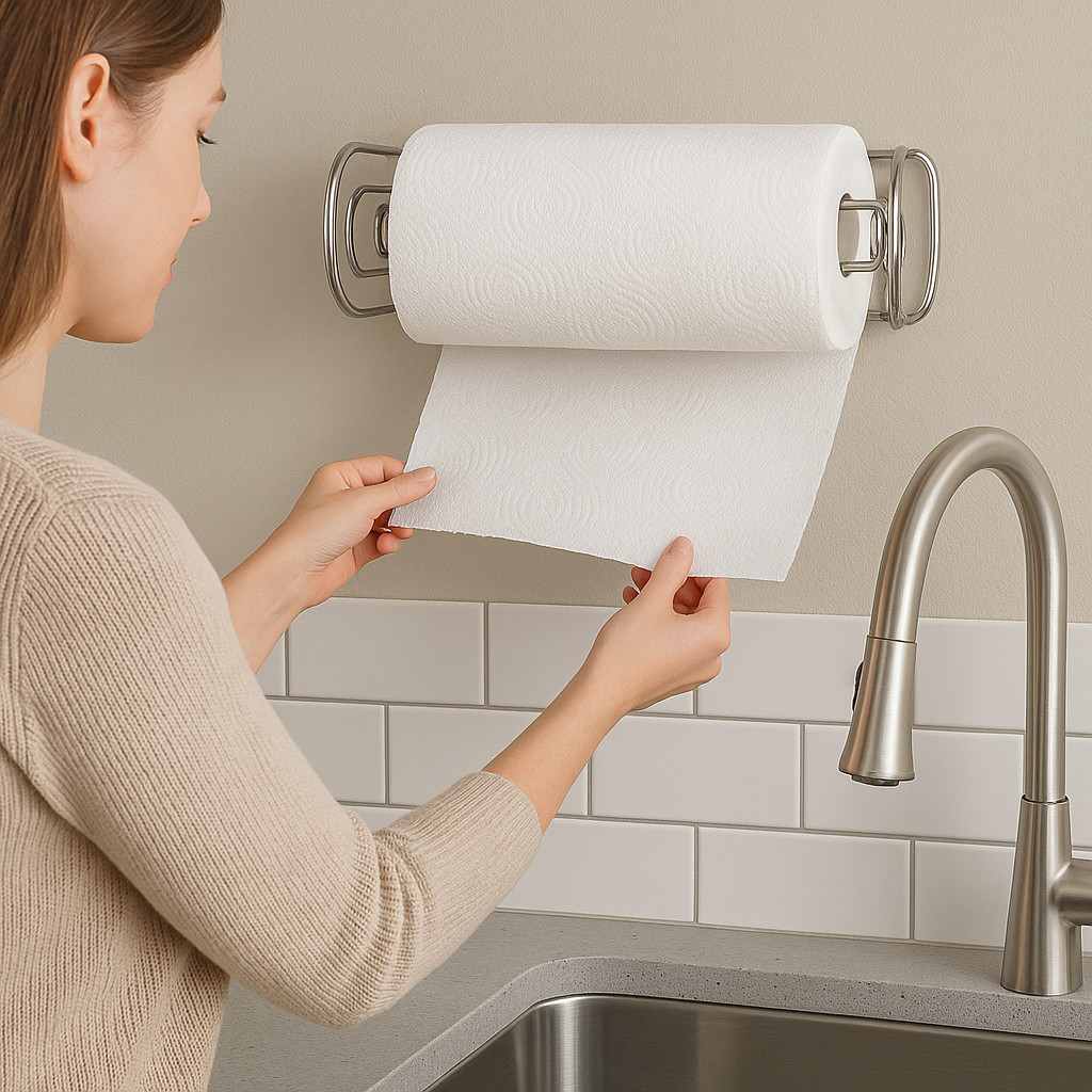 Holder &ndash; Under Cabinet Dispenser For Kitchen, Bath