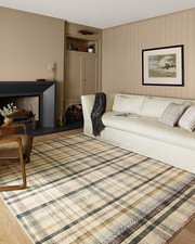 Chris Loves Julia Humphrey Collection HUM-02 Ivory/Multi 3'-6'' X 5'-6'', .38