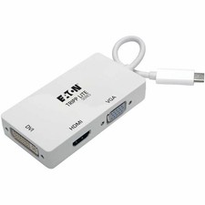 Eaton Tripp Lite Series USB-C Multiport Adapter M/3xF - 4K HDMI, DVI, VGA, HDC