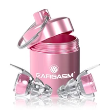Eargasm High Fidelity Earplugs with Pink Filters - Reusable Noise Reduction H...
