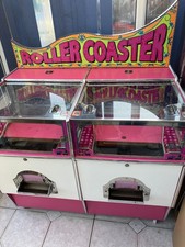 Roller Coaster 2 player 2p coin pusher arcade machine ideal mancave/games room
