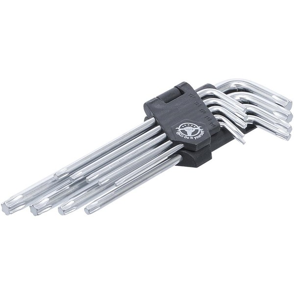 WinkelschlüSsel- Satz Lang T-Profil T10 - T50 FüR Torx Schrauben 9- Teilig-image