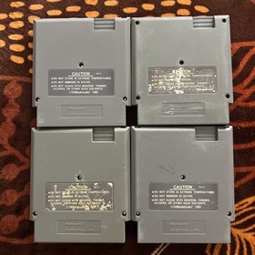 Shadow of the Ninja, Mach Rider, Rocket Ranger, Skyhawk NES Authentic Games Lot