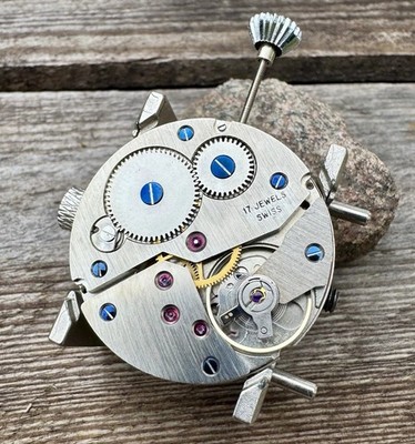 Fully Serviced Swiss ETA/Unitas 6497 Mechanical Movement