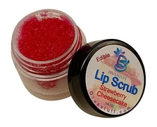 Diva Stuff Ultra Hydrating Lip Scrub for Soft Lips, Strawberry Cheesecake