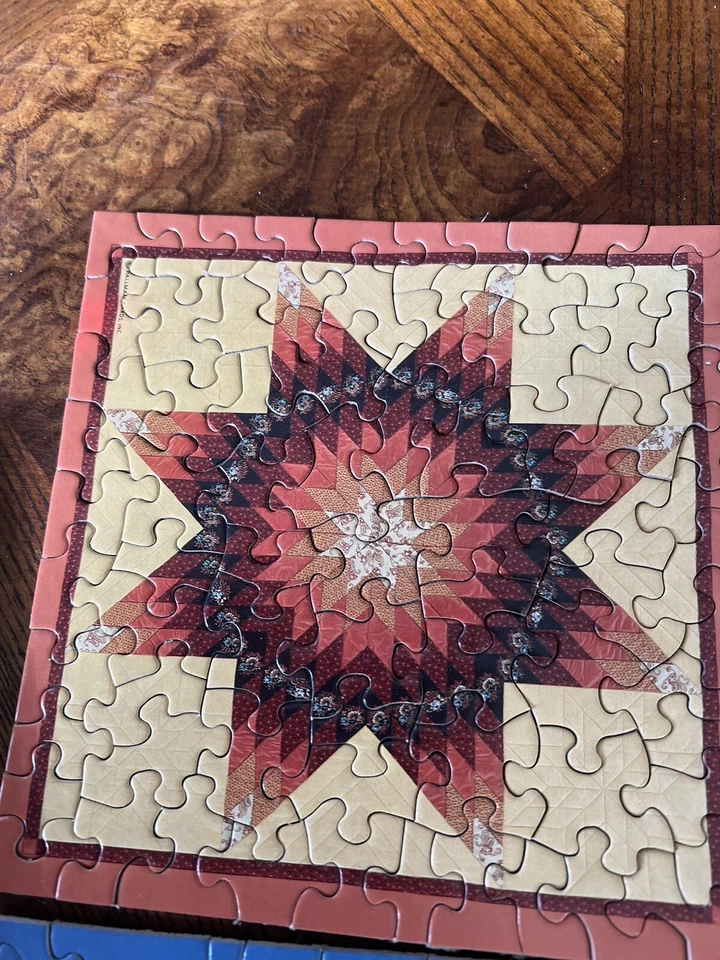 SIX AMERICAN QUILTS  (Springbok) --  -- 100% Complete - Image 3 of 4