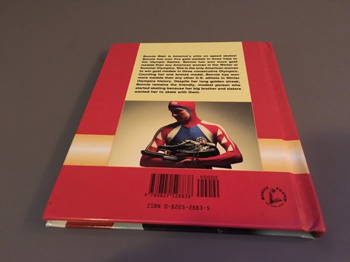 NUEVO Libro de Patinaje Autografiado Bonnie Blair: Golden Streak Olímpico Oro Velocidad - Imagen 3 de 3