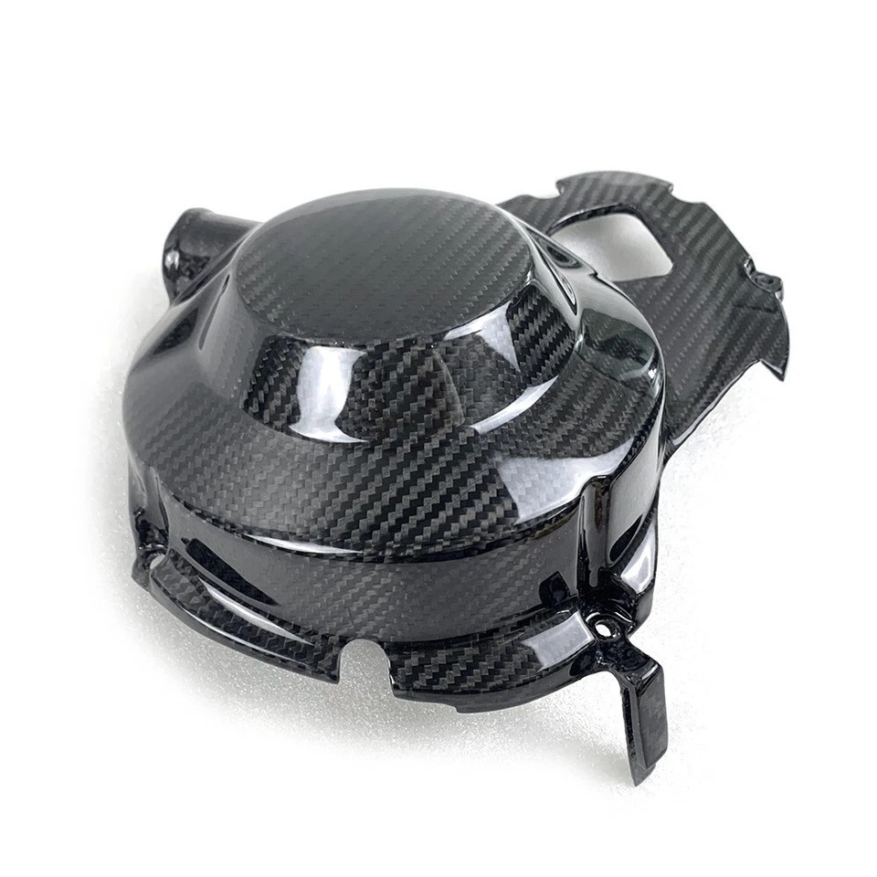 Cubierta protectora de embrague de fibra de carbono para MT-09 MT09 FZ09 2014-2020 Foto 2 de 3