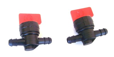 #ad 2 GOLIATH INDUSTRIAL 1 4 STRAIGHT IN LINE FUEL PETCOCK SHUT OFF SWITCH GAS FS14S $11.99