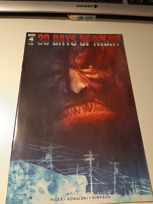 US 30 Days of Night (2017 IDW) #4 A COVER VARIANT
