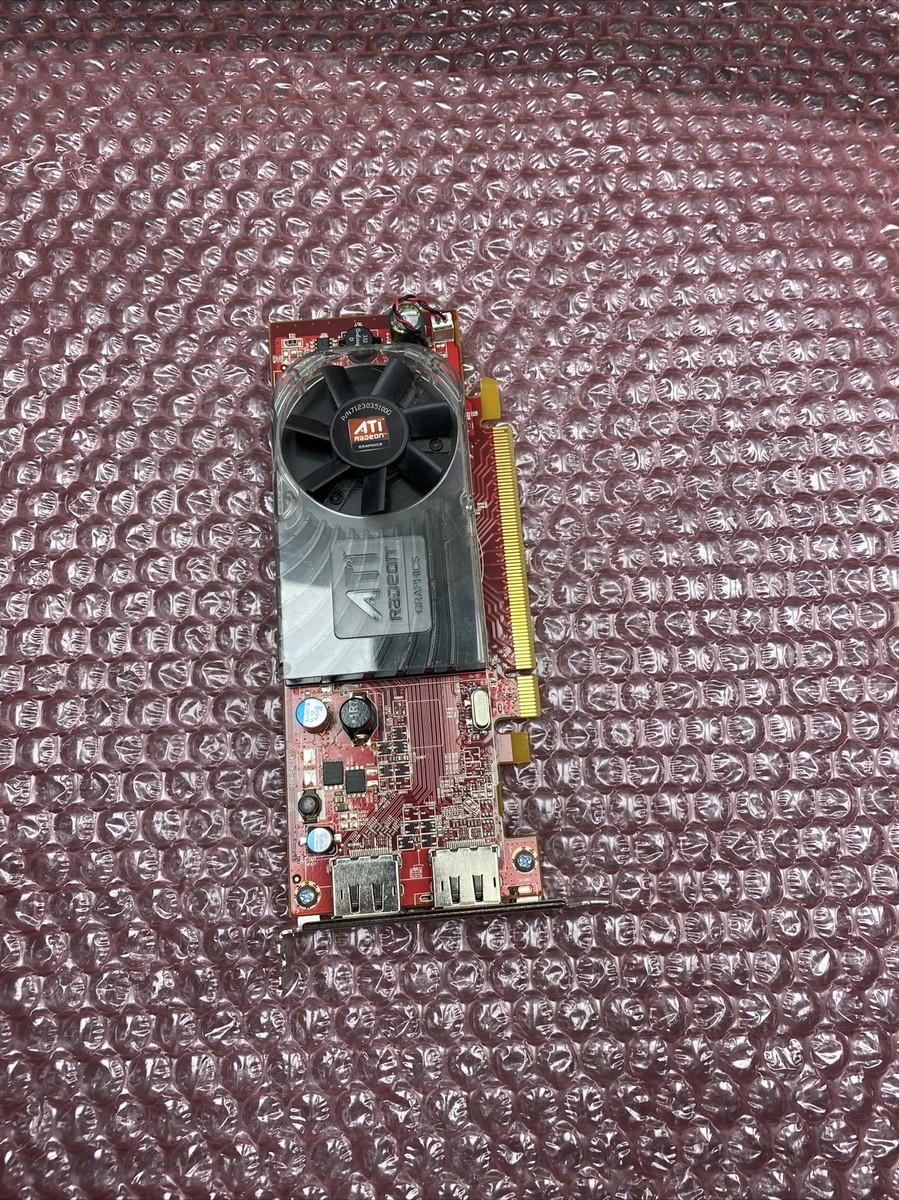 AMD Radeon HD 3470 PCIe Video Graphics Card Dual Monitor 2x