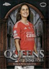 Kika Nazareth - Queens Of Football - TOPPS Chrome UWCL 2023/24