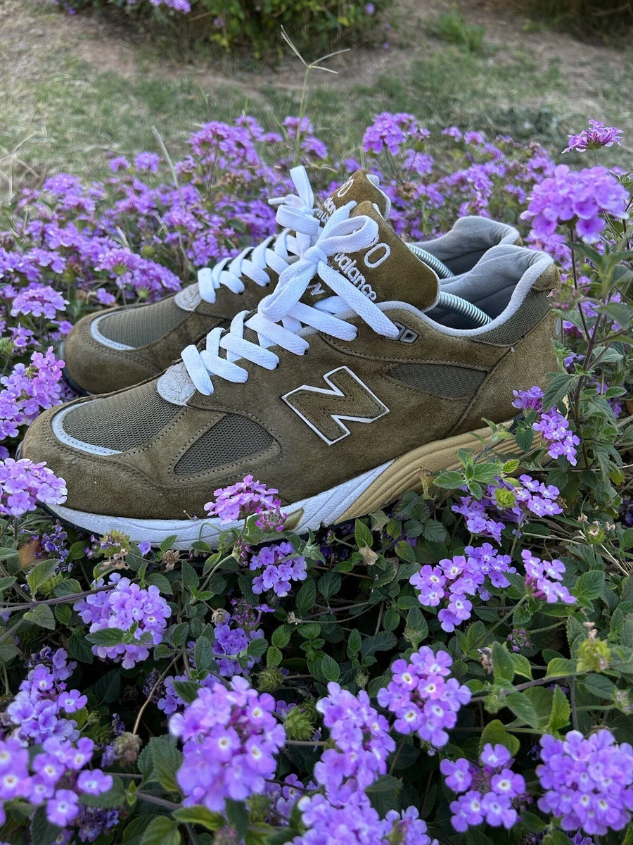 New Balance 990v2 Made in USA Olive Green for Sale | Authenticity