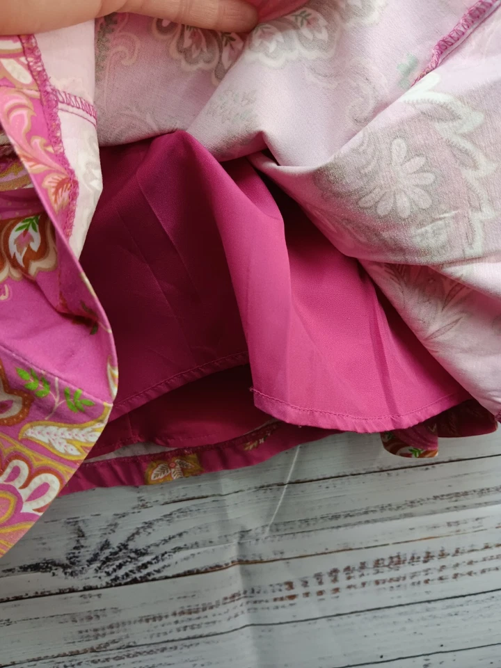 george me by mark eisen Floral Skirt Women's 6 Midi Cotton Blend  - Image 3 of 4