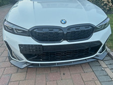 Front Tow Hook Bumper License Plate Mount Bracket For Bmw 3 Series 2023-2026 New Front Tow Hook Bumper License Plate Mount Bracket For Bmw 3 Series 2023-2026 New