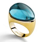 Baccarat Women's Fashion Jewelry | Galea Vermeil Crystal Ring 2805633